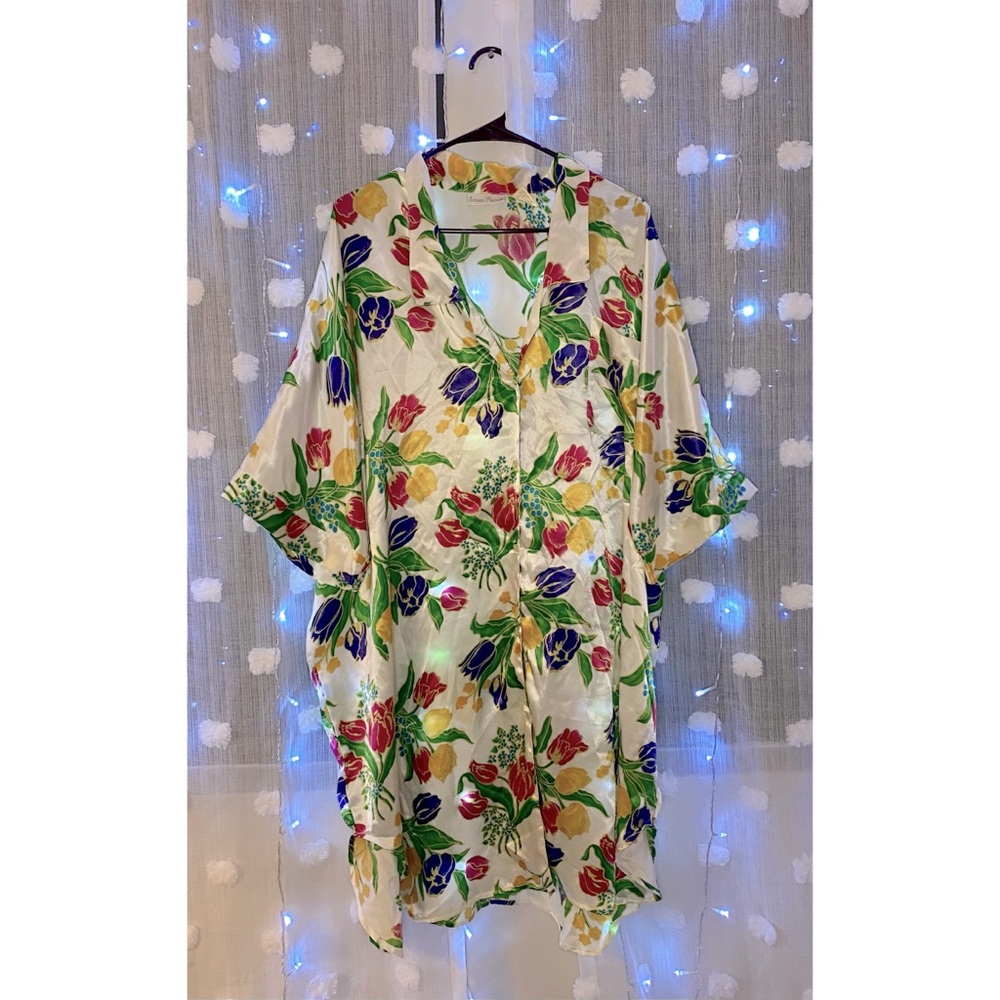 Oversized Satin Night Dress